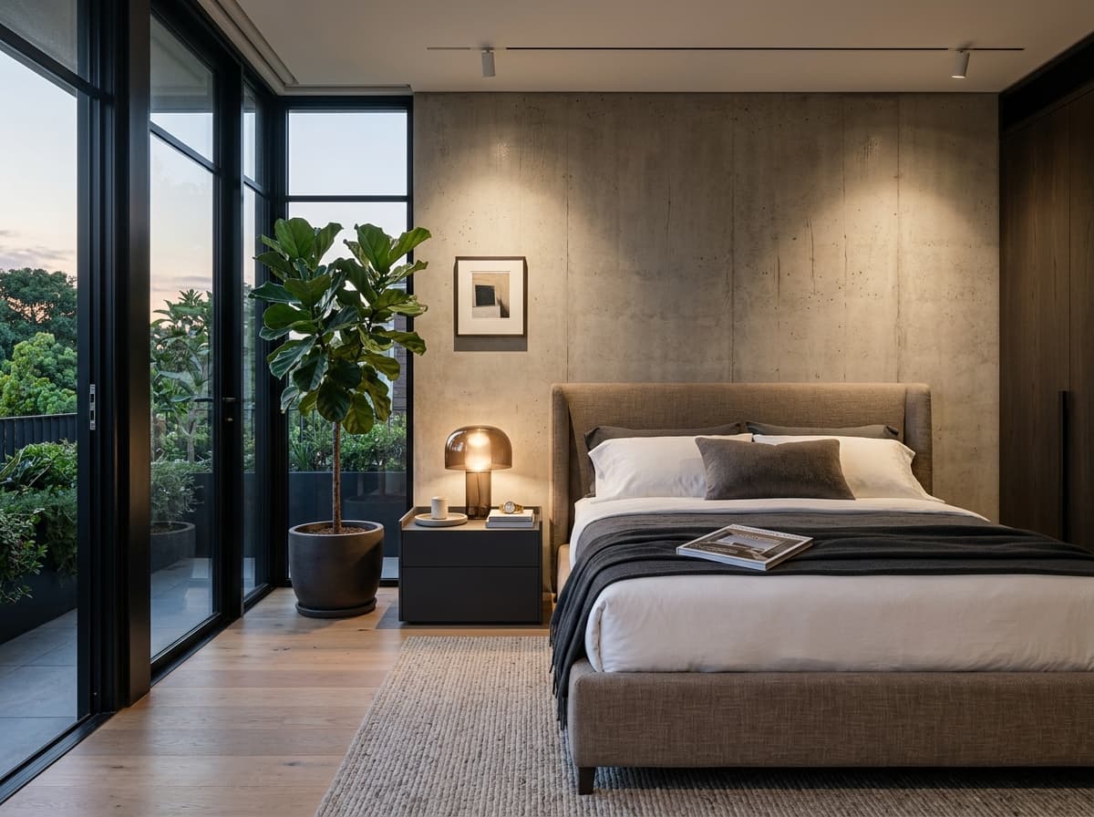 THE AURA — Modern Upholstered Bed by BEDCRAFT