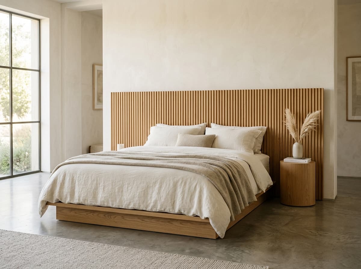 THE OAKLINE — Contemporary Wooden Bed by BEDCRAFT